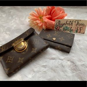 AUTH. LV Monogram 6 key holder & koala wallet